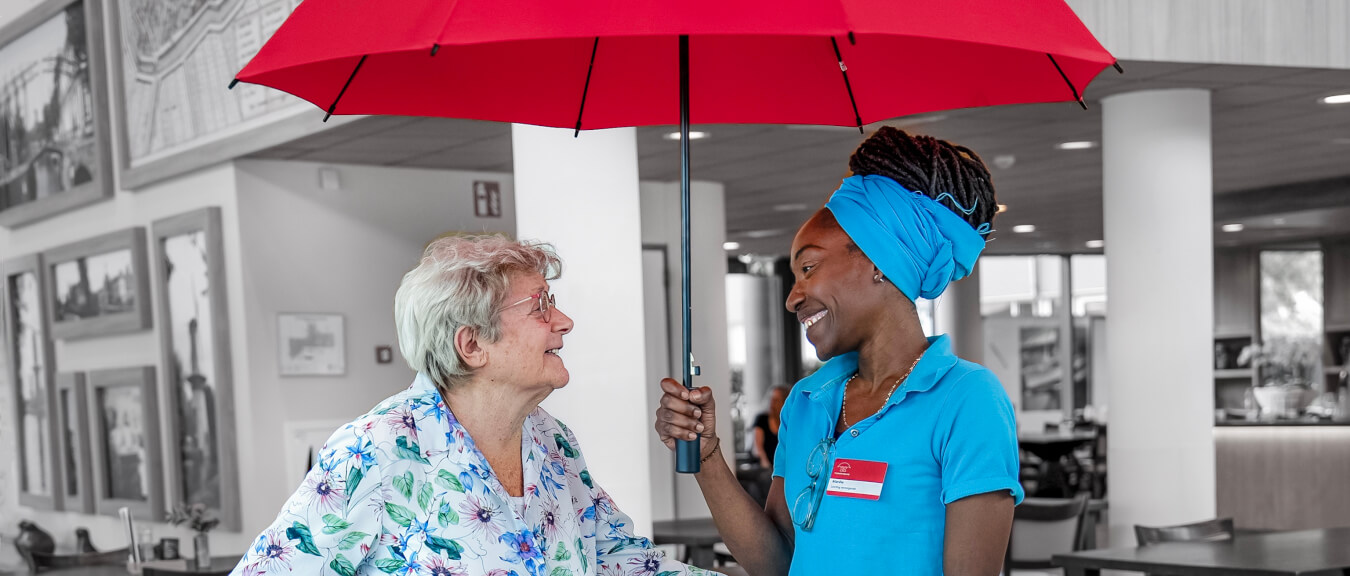 Verzorgende IG bij de Frankelandgroep. Gewoon bijzonder.